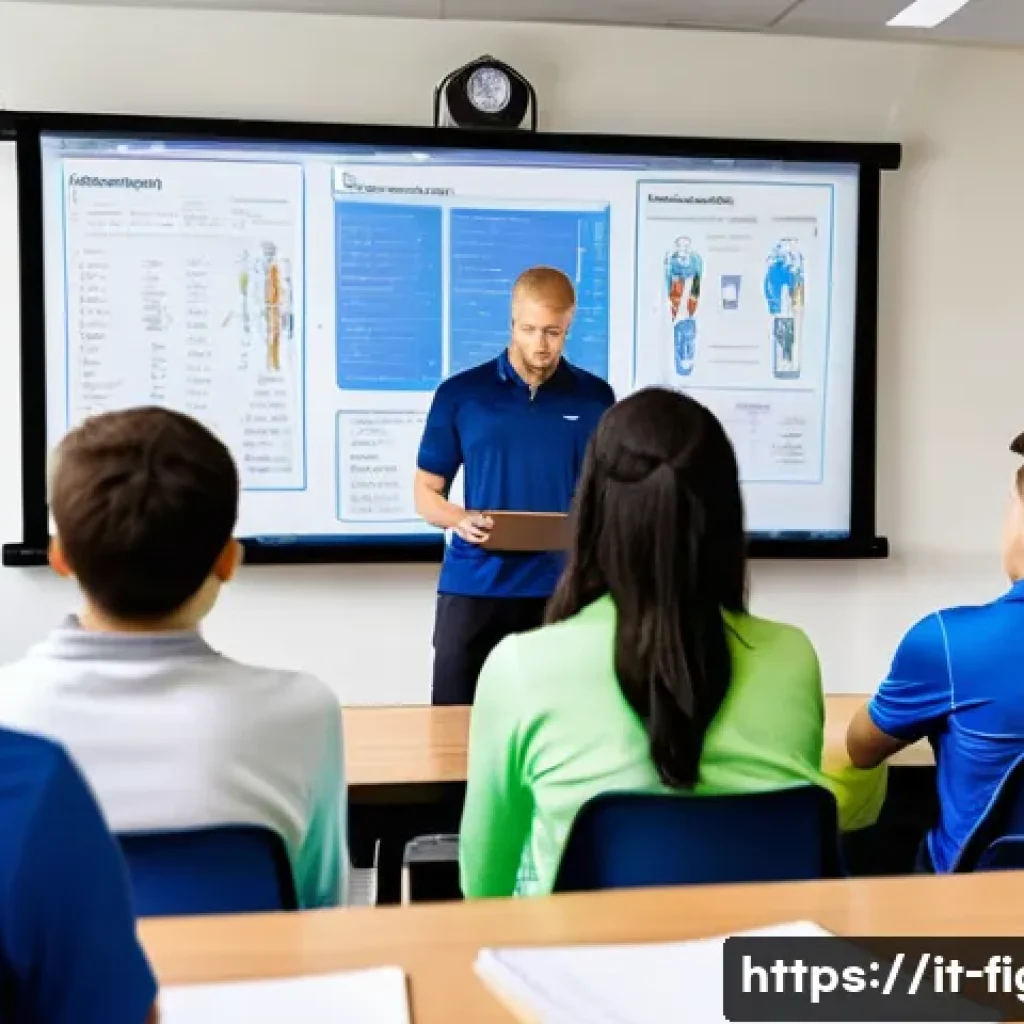 격투기 트레이너 자격증 - **Prompt 1: "The Foundational Training"**
    A diverse group of adult students, including men and w...